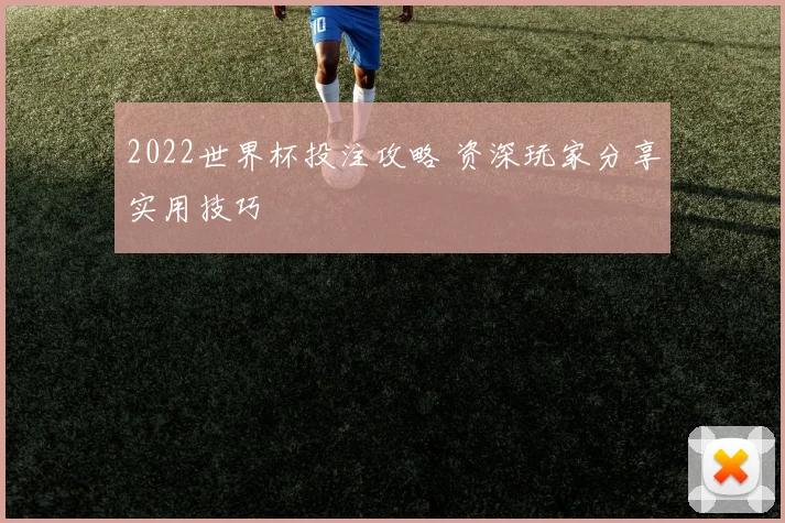 2022世界杯投注攻略 资深玩家分享实用技巧